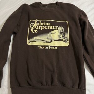 Brown Graphic Sweatshirt